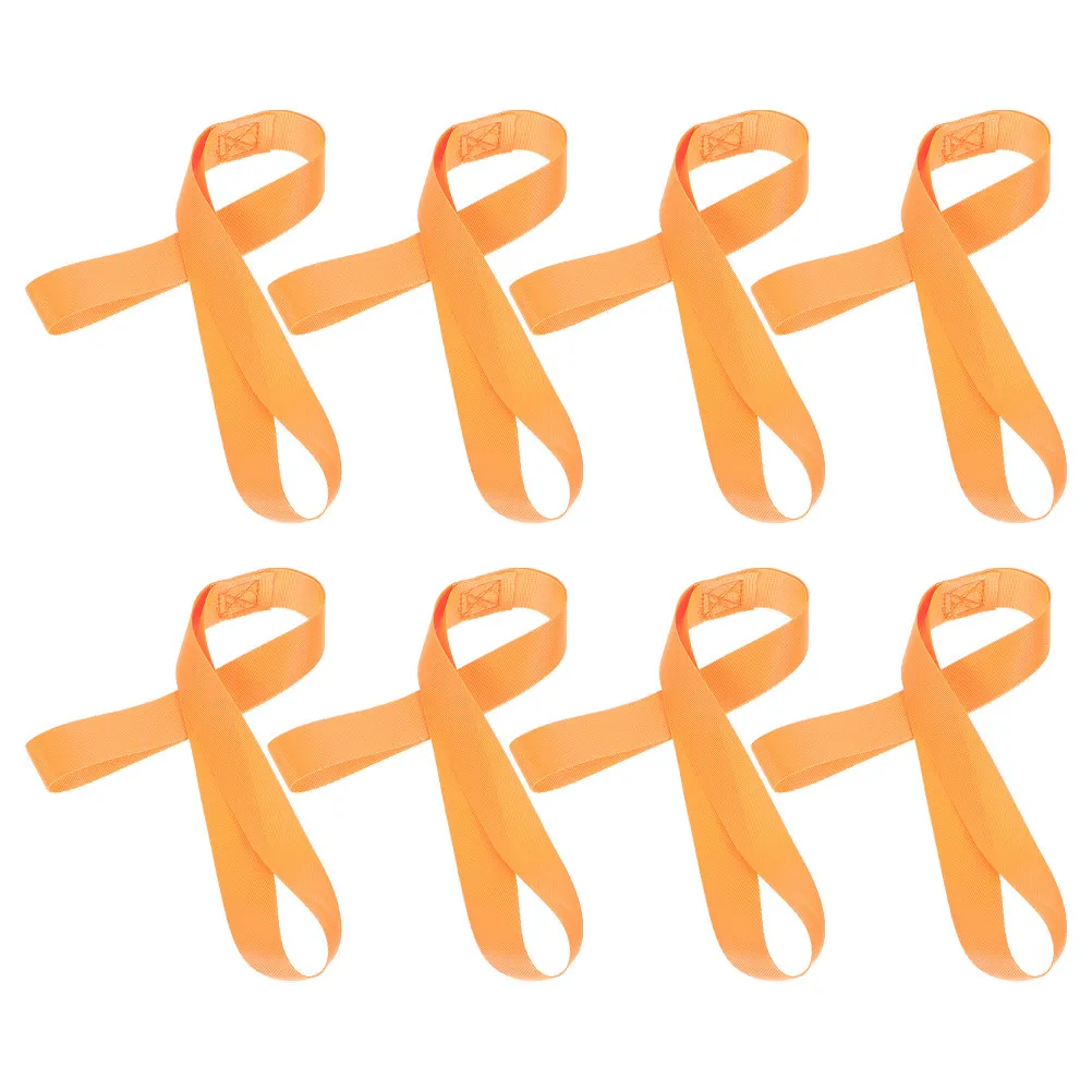 8Pcs Orange Heavy Duty Nylon Atv Motorcycle Hook Straps Binding Tie Down Multipurpose Securing Loop for Outdoor Cargo
8Pcs Orange Heavy Duty Nylon Atv Motorcycle Hook Straps Binding Tie Down Multipurpose Securing Loop for Outdoor Cargo