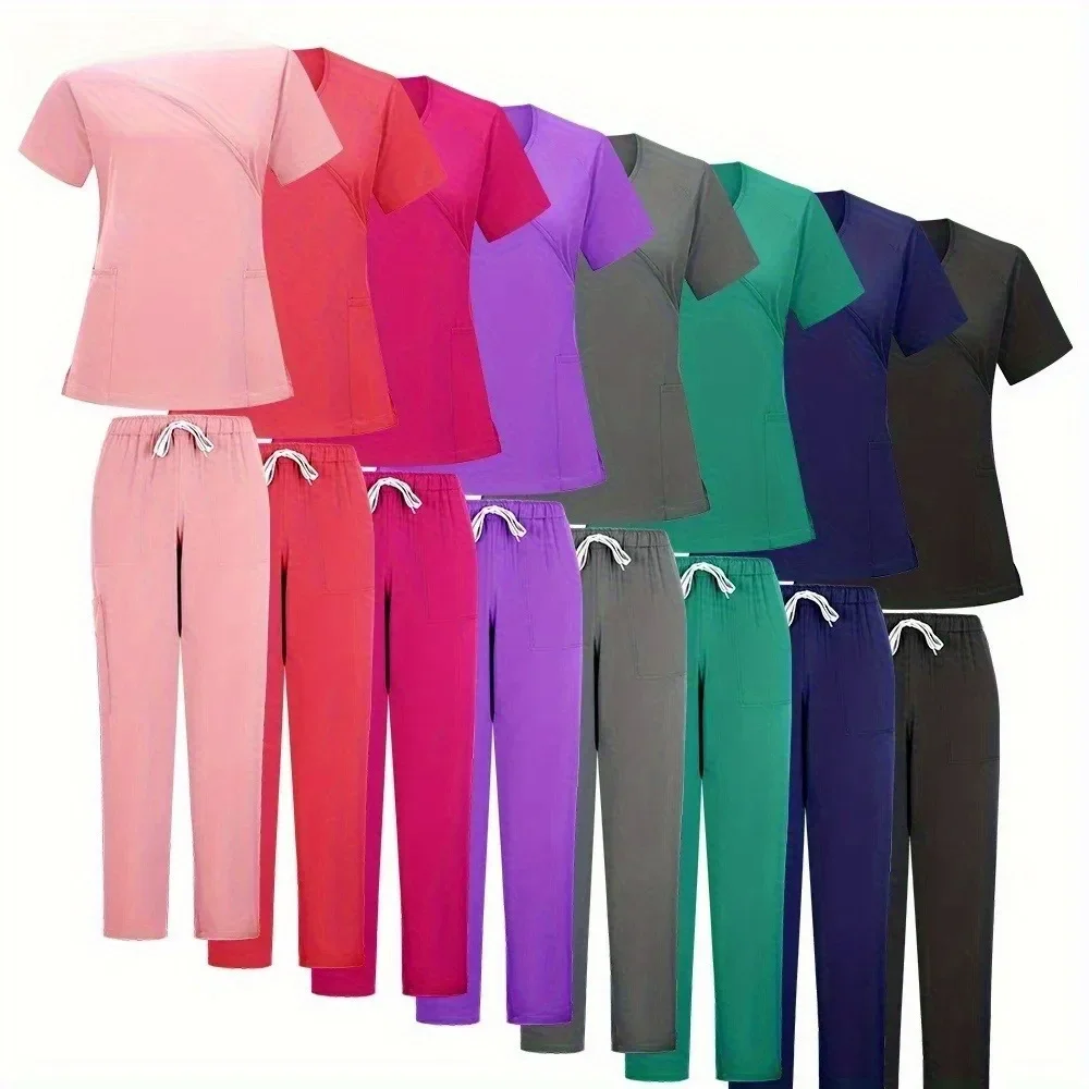 Woman Nursing Doctor Workwear Nurse Scrubs New Fashion Scrub Soft Jogger Pants Set Uniforms nurse uniform mens scrubs uniform
Woman Nursing Doctor Workwear Nurse Scrubs New Fashion Scrub Soft Jogger Pants Set Uniforms nurse uniform mens scrubs uniform