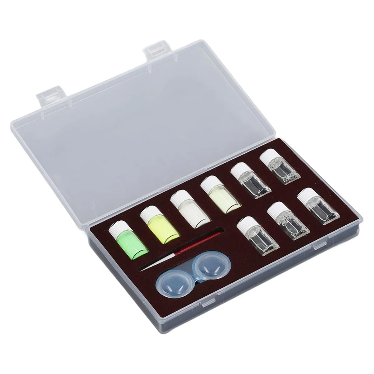 CGS-Clock Luminous Fluorescent Powder, Easy Mixing Luminous Powder Kit for Watchmakers for Clock Hands
CGS-Clock Luminous Fluorescent Powder, Easy Mixing Luminous Powder Kit for Watchmakers for Clock Hands