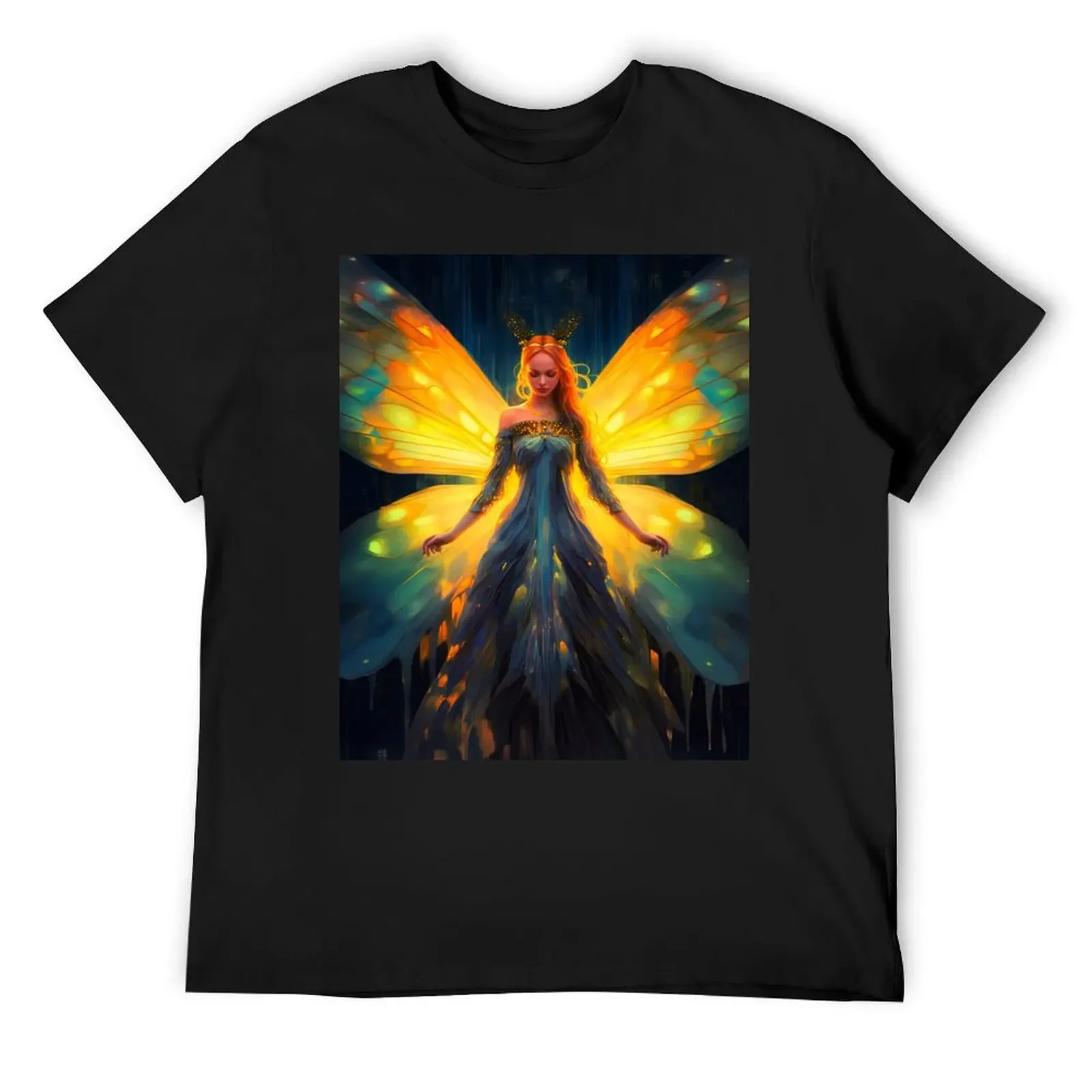 Fairy with Iridescent Glowing Wings T-Shirt Aesthetic clothing vintage t shirts blue lock quick-drying anime shirts men
Fairy with Iridescent Glowing Wings T-Shirt Aesthetic clothing vintage t shirts blue lock quick-drying anime shirts men