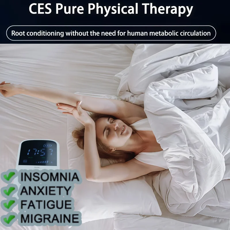 Handheld CES Device for Sleep Improvement Anxiety Depression Relief Rechargeable Microcurrent Unit
Handheld CES Device for Sleep Improvement Anxiety Depression Relief Rechargeable Microcurrent Unit