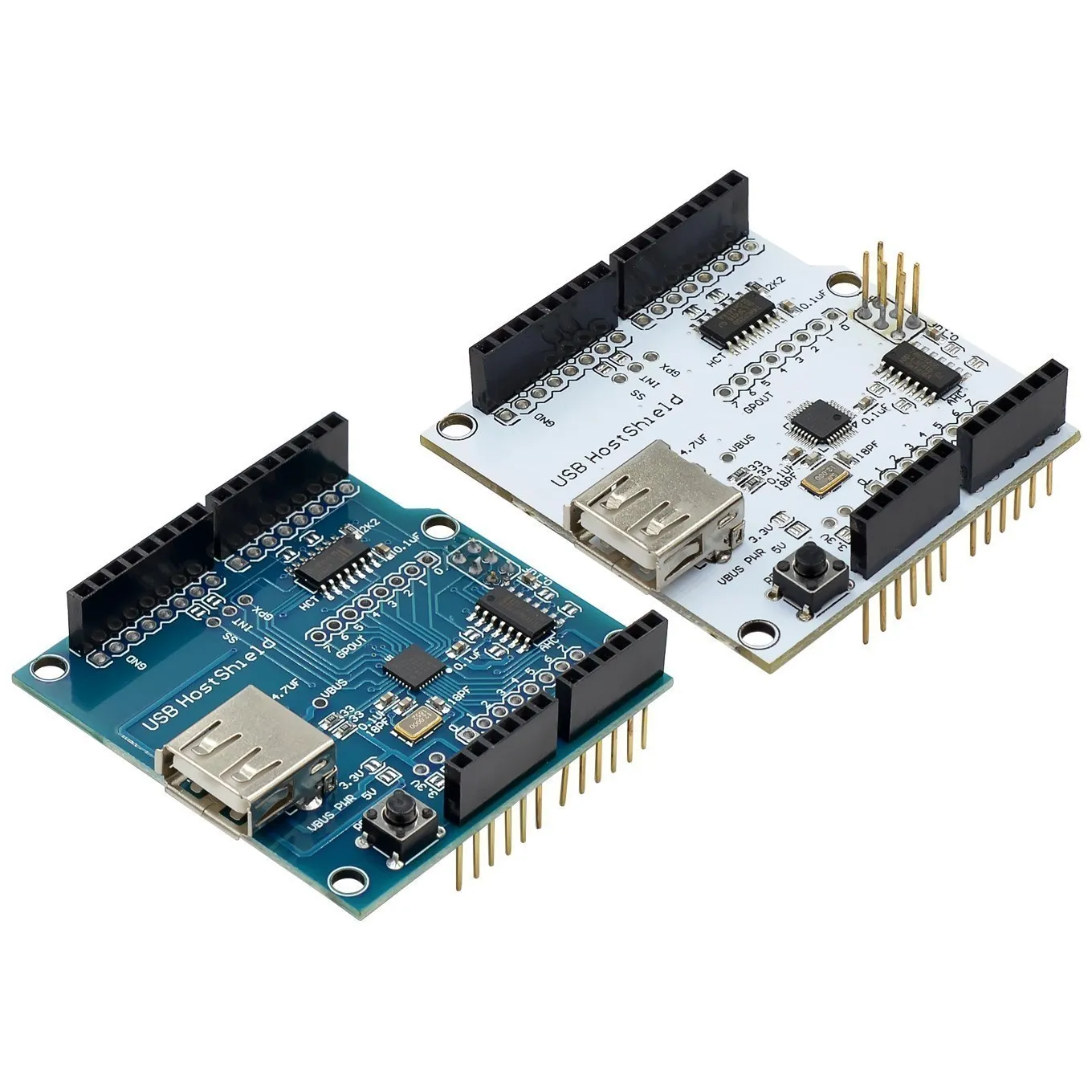 USB Host Shield 2.0 For Arduino For UNO MEGA ADK Compatible For Android ADK DIY Electronic Module Board
USB Host Shield 2.0 For Arduino For UNO MEGA ADK Compatible For Android ADK DIY Electronic Module Board
