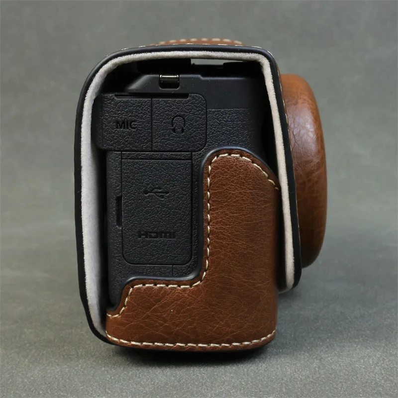 PU Leather Powershot V1 Camera Case Half Bag For Canon PowerShot V1 Protective Case Storage Crossbody Bags
PU Leather Powershot V1 Camera Case Half Bag For Canon PowerShot V1 Protective Case Storage Crossbody Bags