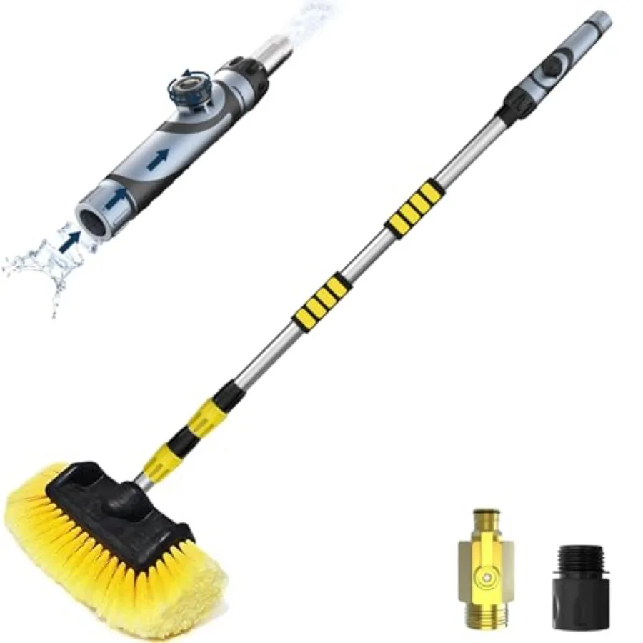 12FT Car Wash Brush with Long Handle Telescopic Car Wash Brush with Soap Dispenser 12-Inch Soft Bristle Car Cleaning Brush for
12FT Car Wash Brush with Long Handle Telescopic Car Wash Brush with Soap Dispenser 12-Inch Soft Bristle Car Cleaning Brush for