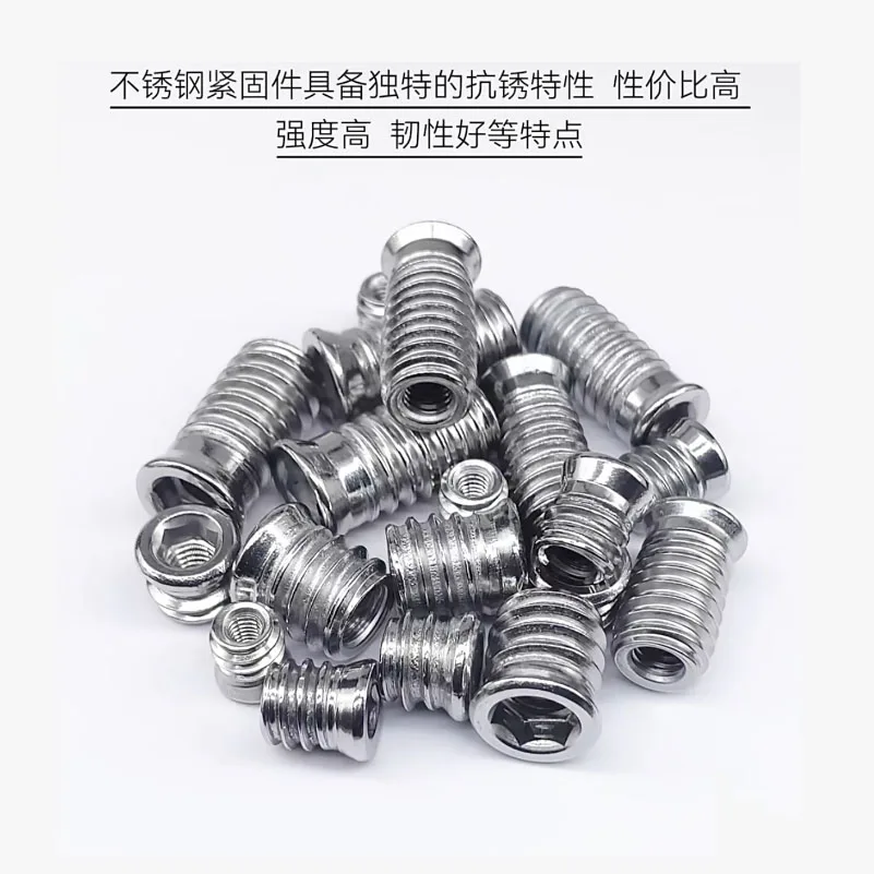 M4 M5 M6 M8 Hex Socket Drive Insert Nut 304 Stainless Steel Threaded Barrel Nut Furniture Embedded Fastener
M4 M5 M6 M8 Hex Socket Drive Insert Nut 304 Stainless Steel Threaded Barrel Nut Furniture Embedded Fastener