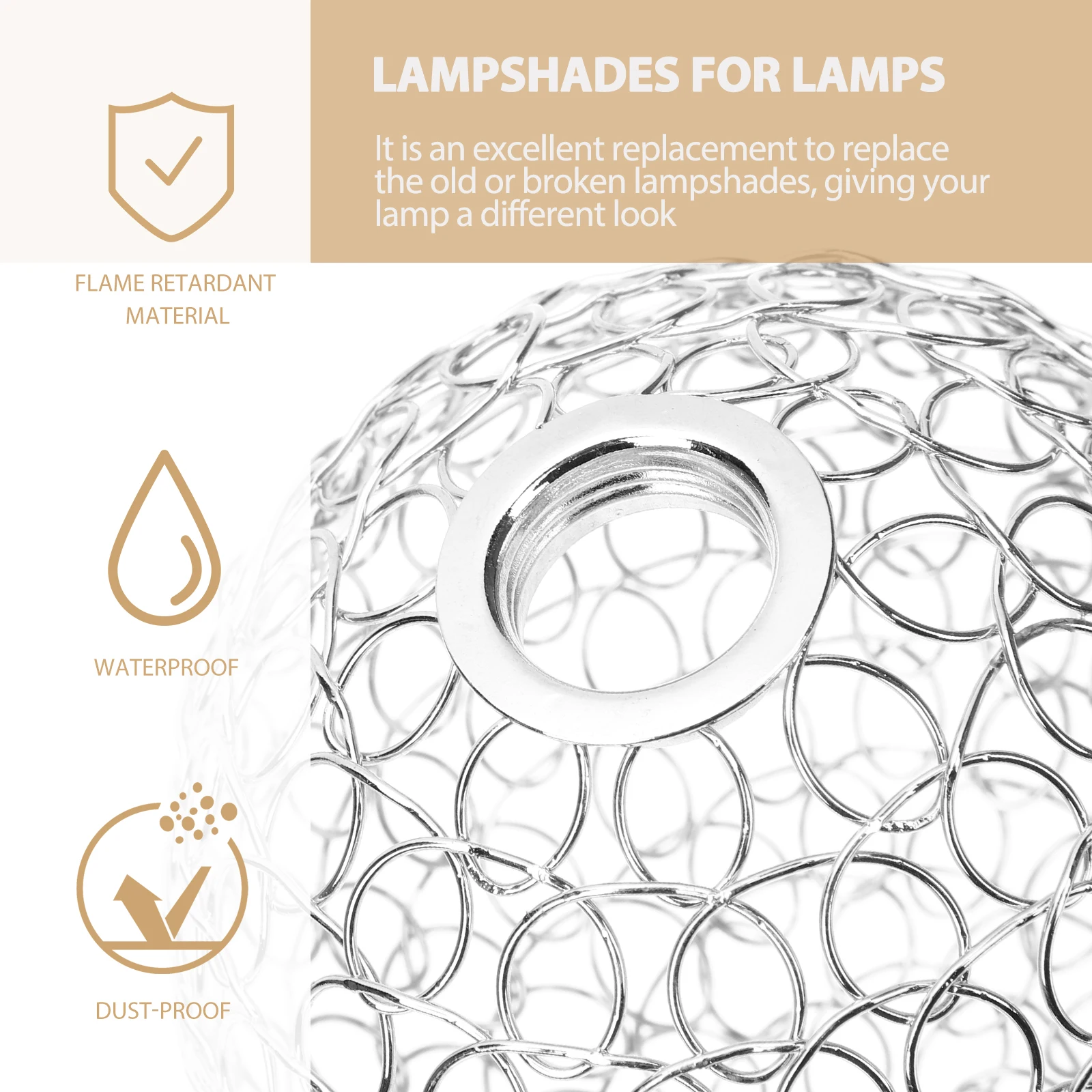 Wrought Iron Lampshade Hanging Frame Pendant Shade Aisle Light Metal Lamp Cover Cage Chandelier Shades Globe Lamp Shade
Wrought Iron Lampshade Hanging Frame Pendant Shade Aisle Light Metal Lamp Cover Cage Chandelier Shades Globe Lamp Shade