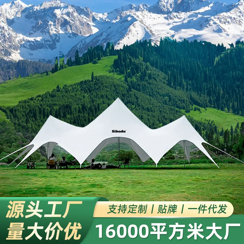 Canopy Tent Outdoor Portable Camping Equipment Camping Picnic Sun Protection Hexagonal Star Awning Rainproof Waterproof
Canopy Tent Outdoor Portable Camping Equipment Camping Picnic Sun Protection Hexagonal Star Awning Rainproof Waterproof