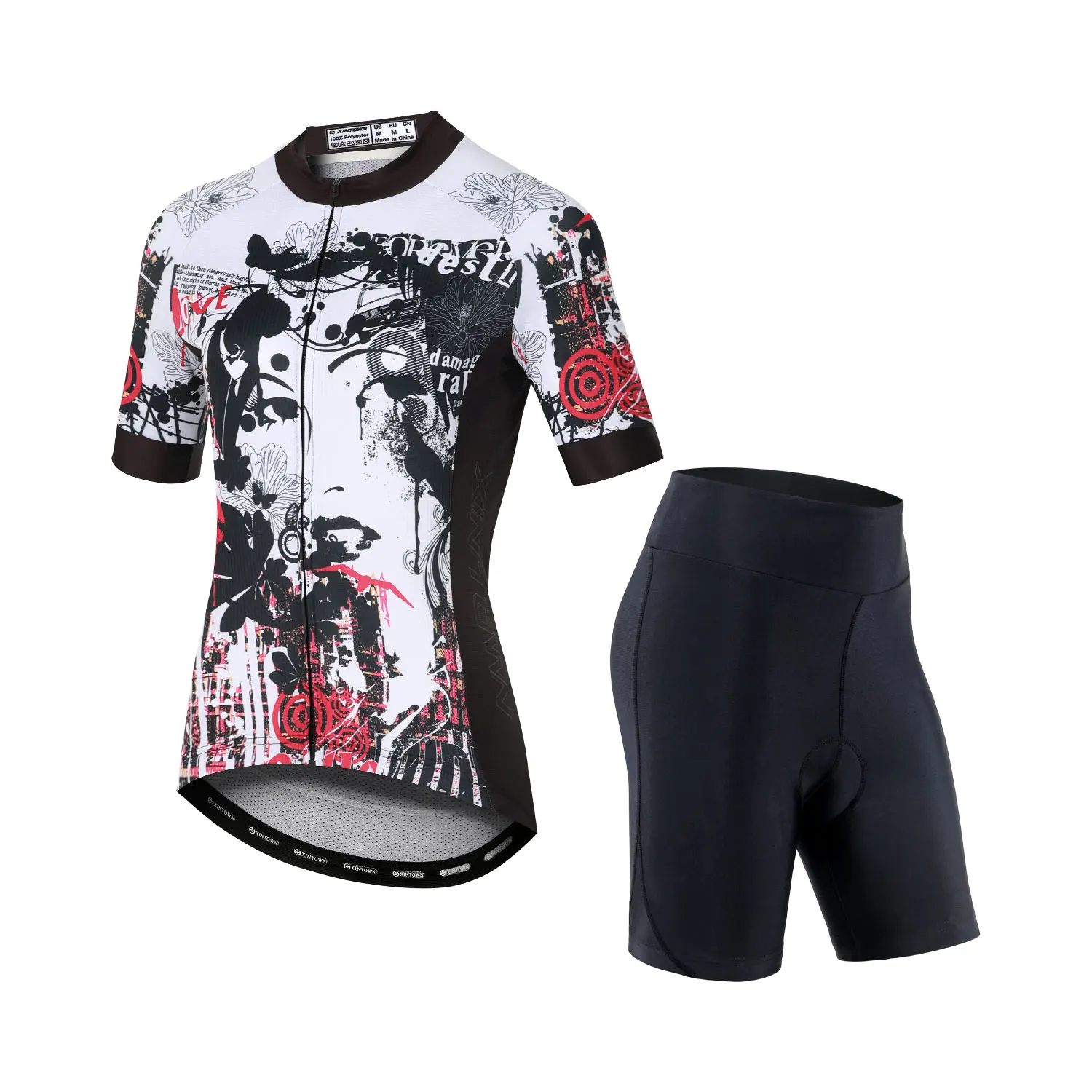 New Cycling Jersey Set Cycling Clothing Quick Dry and Breathable fabric Jersey Outfit Women's Mountain Bike Short Sleeve Set
New Cycling Jersey Set Cycling Clothing Quick Dry and Breathable fabric Jersey Outfit Women's Mountain Bike Short Sleeve Set