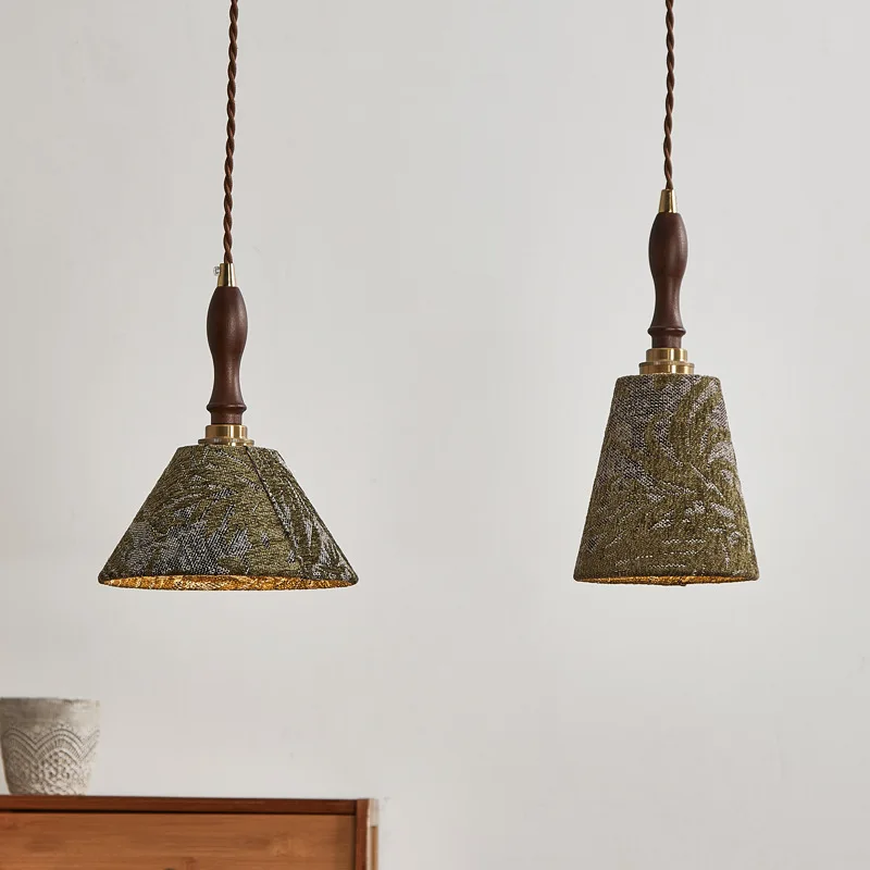 Nordic Style Bedroom Bedside Pendant Lamp Minimalist High End Fabric Decorative Light Original French Retro Dining Room Lights
Nordic Style Bedroom Bedside Pendant Lamp Minimalist High End Fabric Decorative Light Original French Retro Dining Room Lights