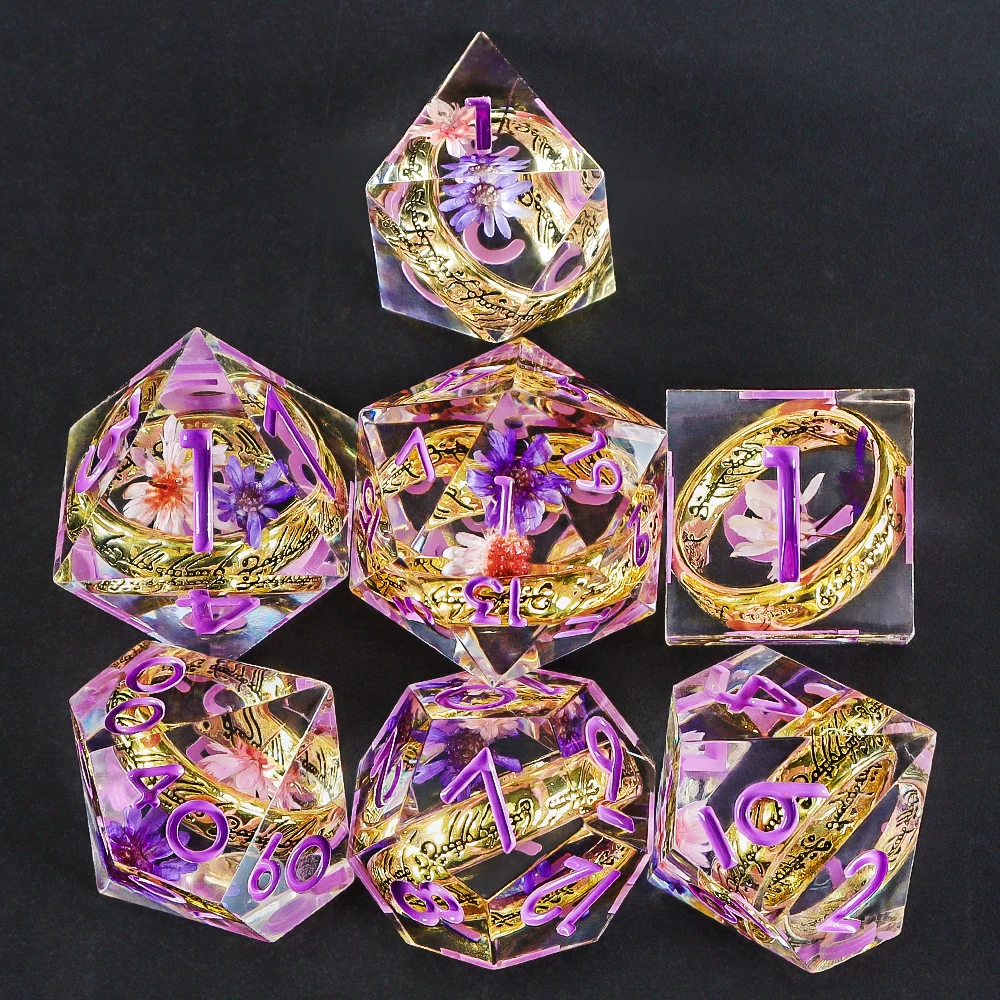New Resin RPG Dice Set for Role Playing Game, D20 D12 D10 D8 D6 D4, Dice for Dungeon And Dragon
New Resin RPG Dice Set for Role Playing Game, D20 D12 D10 D8 D6 D4, Dice for Dungeon And Dragon