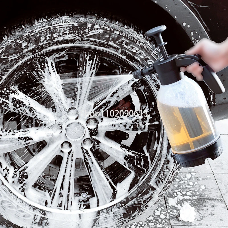2L Hand Pump Foam Sprayer with 3 Types of Nozzle Hand Pneumatic Foam Cannon Snow Foam Car Wash Spray Bottle Car Window Cleaning
2L Hand Pump Foam Sprayer with 3 Types of Nozzle Hand Pneumatic Foam Cannon Snow Foam Car Wash Spray Bottle Car Window Cleaning