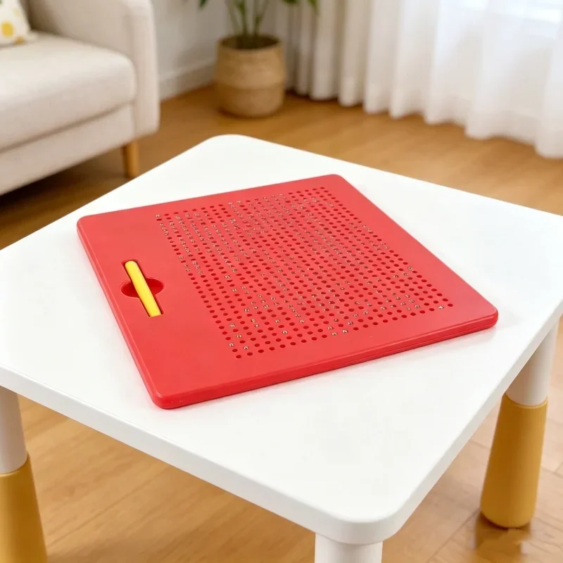 Magnetic Ball Graffiti Sketch Pad Kids Educational Magnetic Drawing Board Early Learning Drawing Toy For Children Education Play
Magnetic Ball Graffiti Sketch Pad Kids Educational Magnetic Drawing Board Early Learning Drawing Toy For Children Education Play