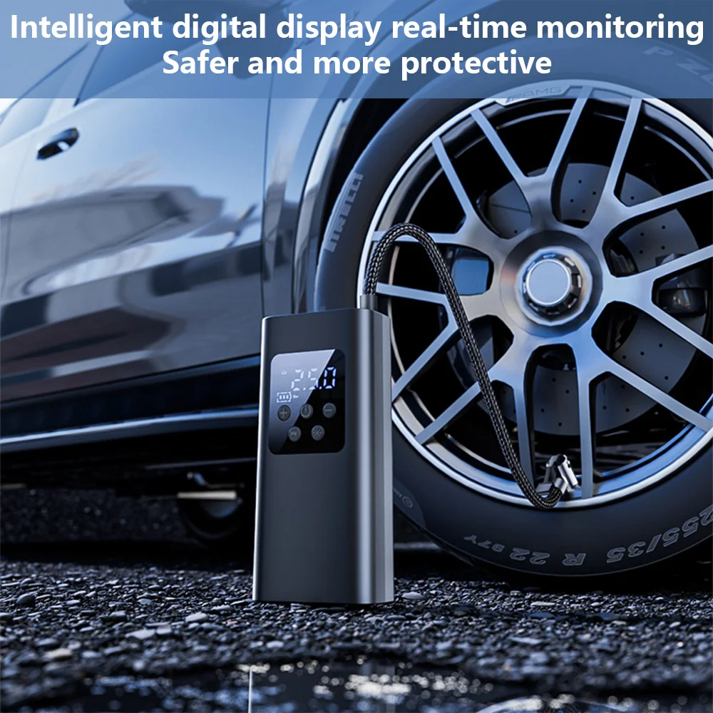 Беспроводной воздушный насос 150PSI: перезаряжаемый насос высокого давления для автомобильных/велосипедных шин, спортивных мячей и многого другого | Быстрый, портативный и универсальный
Беспроводной воздушный насос 150PSI: перезаряжаемый насос высокого давления для автомобильных/велосипедных шин, спортивных мячей и многого другого | Быстрый, портативный и универсальный