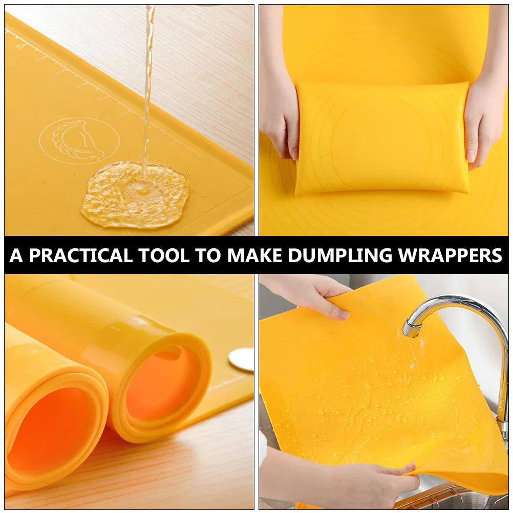 1Set Silicone Dough Pad Smooth Surface No Burrs Easy Clean Kitchen Gadget for Wheaten Food Baking Tools Dough Baking Tools
1Set Silicone Dough Pad Smooth Surface No Burrs Easy Clean Kitchen Gadget for Wheaten Food Baking Tools Dough Baking Tools