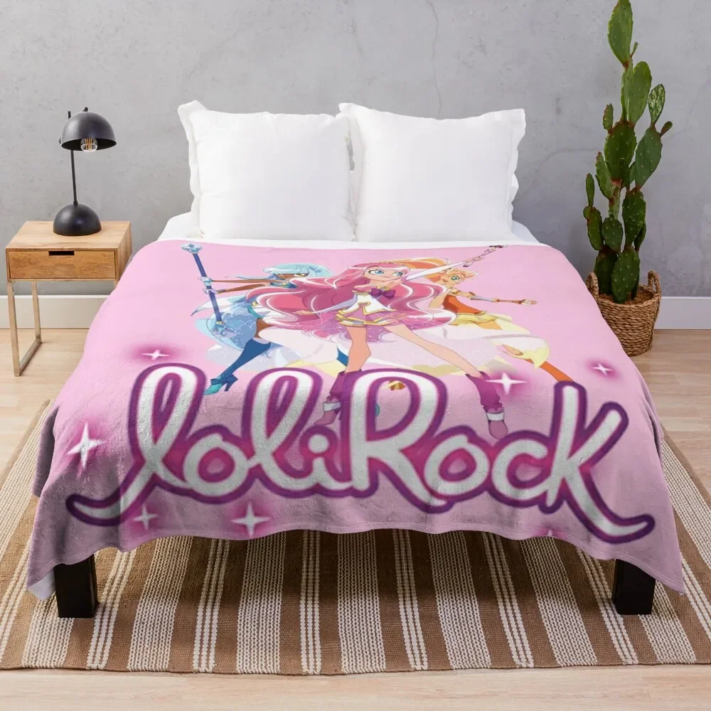 Lolirock Main Characters & Logo Throw Blanket sofa bed Retros Decorative Sofa Thins Blankets
Lolirock Main Characters & Logo Throw Blanket sofa bed Retros Decorative Sofa Thins Blankets