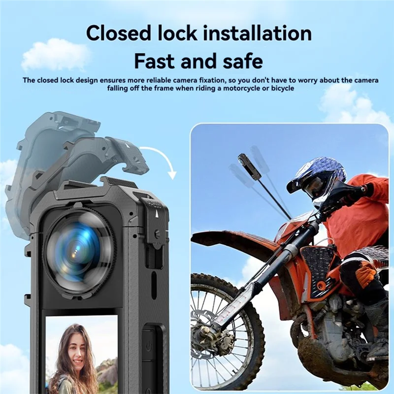 【НОВИНКА】Пластиковая рамка для Insta360 X5 Cage, быстросъемный защитный корпус, аксессуары для экшн-камеры
【НОВИНКА】Пластиковая рамка для Insta360 X5 Cage, быстросъемный защитный корпус, аксессуары для экшн-камеры