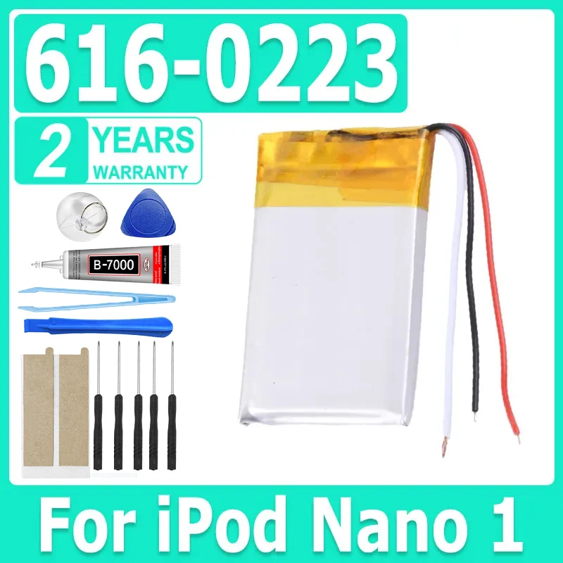 Сменный аккумулятор 616-0223 616-0224 для iPod Nano 1, перезаряжаемый MP3 Nano1 616-0223 + инструменты
Сменный аккумулятор 616-0223 616-0224 для iPod Nano 1, перезаряжаемый MP3 Nano1 616-0223 + инструменты