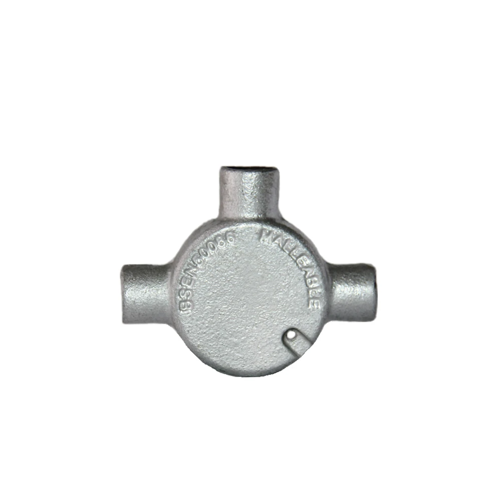 Factory supply hot dipped galvanized Junction box 3 way extension box pipe fittings for construction
Factory supply hot dipped galvanized Junction box 3 way extension box pipe fittings for construction