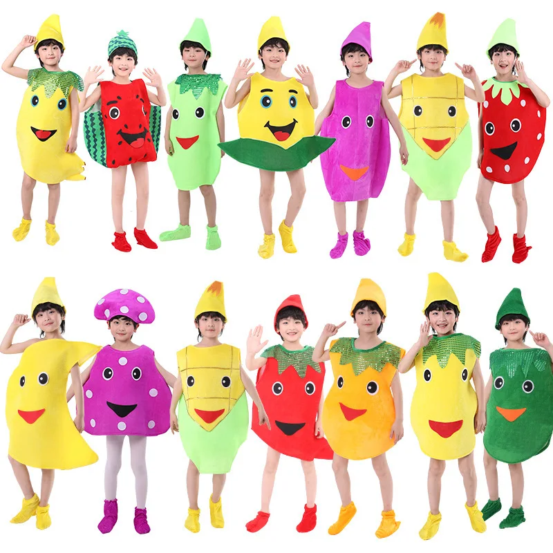 Halloween Fruit Costume Children Adult Performance Props Festival New Year's Day Performance Vegetables Kindergarten Costume
Halloween Fruit Costume Children Adult Performance Props Festival New Year's Day Performance Vegetables Kindergarten Costume