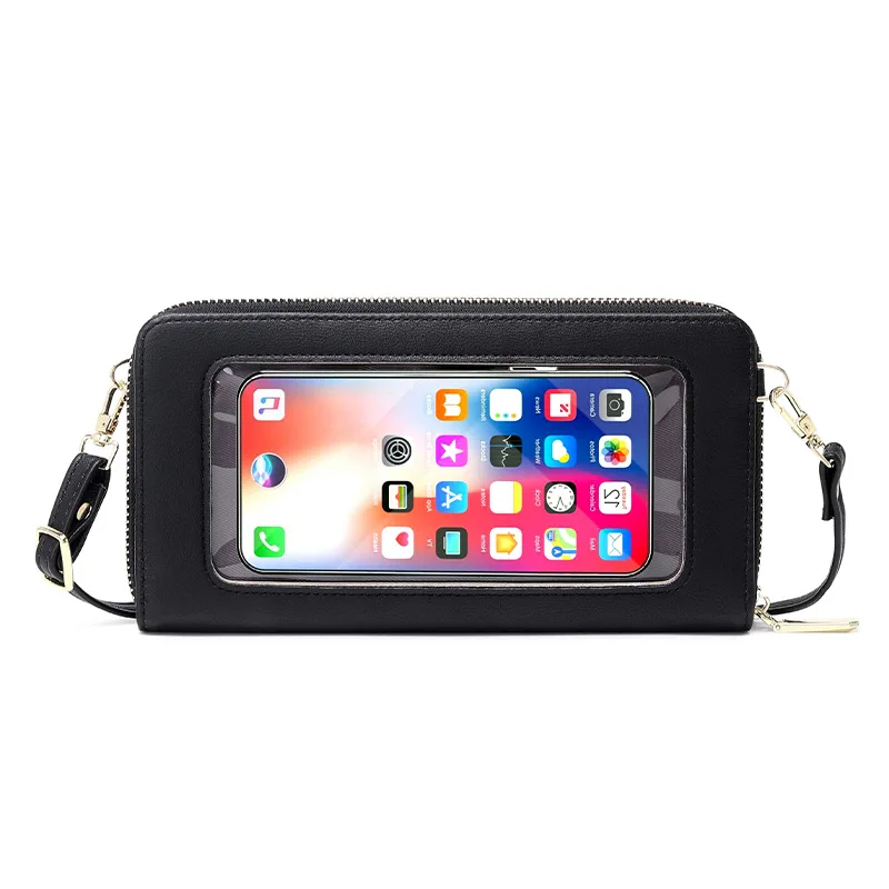 Multifinonal Touch Screen Phone Bag New Fashion Square Bag Shoulder Bag Crossbody Bags Small Bags Female Transparent Long Wallet
Multifinonal Touch Screen Phone Bag New Fashion Square Bag Shoulder Bag Crossbody Bags Small Bags Female Transparent Long Wallet