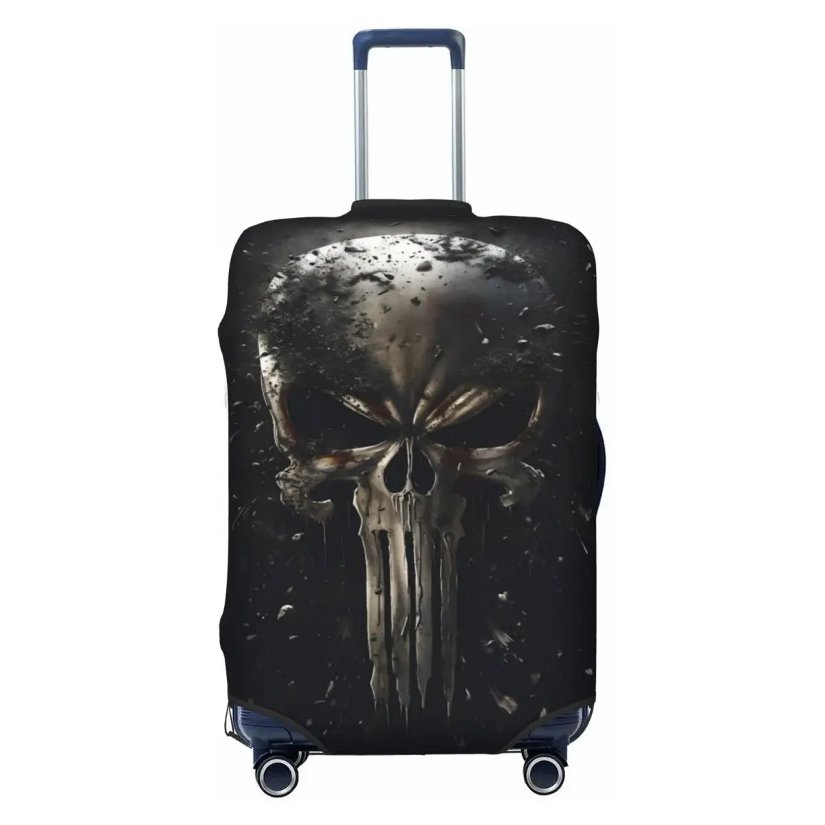 Custom Punisher Skull Symbol Luggage Cover Protector Cute Cartoon Design Travel Suitcase Protective Cover for 18-32 Inch
Custom Punisher Skull Symbol Luggage Cover Protector Cute Cartoon Design Travel Suitcase Protective Cover for 18-32 Inch