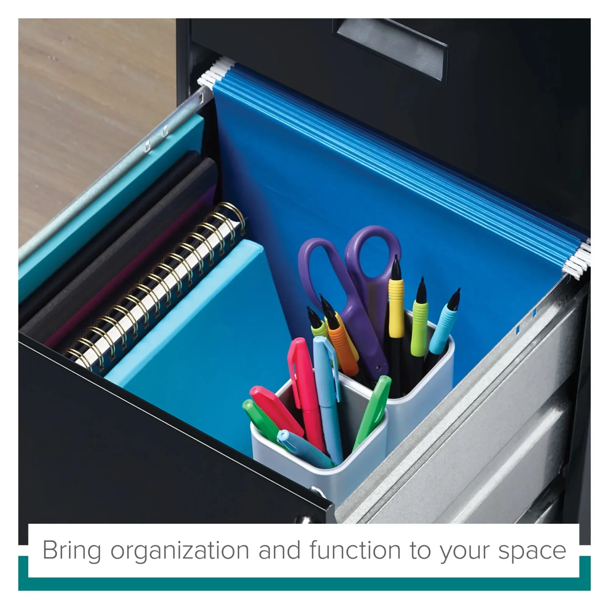 Black 18" Vertical File Cabinet 2-Drawer, Letter Size Home Office Storage for Documents & Organization Needs
Black 18" Vertical File Cabinet 2-Drawer, Letter Size Home Office Storage for Documents & Organization Needs