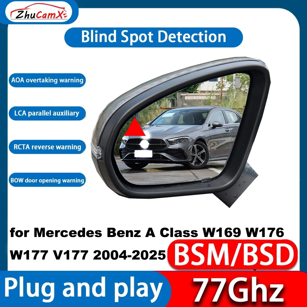 for Mercedes Benz SL Class R230 R231 AMG SL R232 Active Blind Spot Assist Detection Monitoring Information System 77GHz Radar
for Mercedes Benz SL Class R230 R231 AMG SL R232 Active Blind Spot Assist Detection Monitoring Information System 77GHz Radar