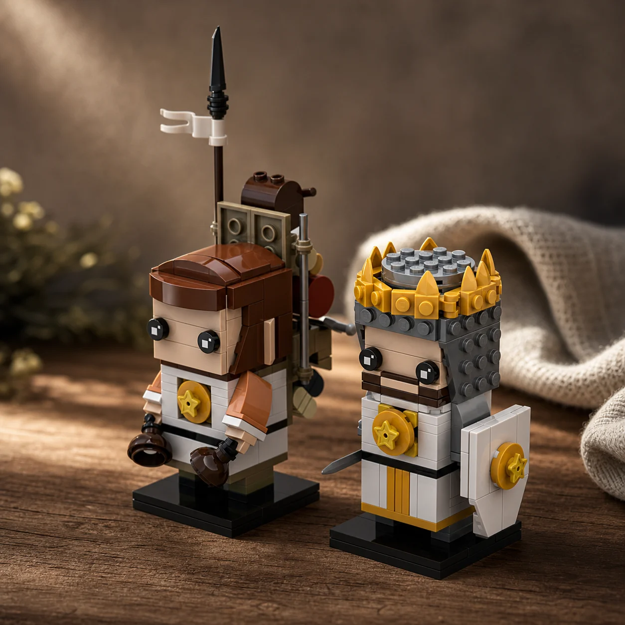 Medieval Comedy Movie King and Squire Building Blocks MOC Legendary Knight Figures Bricks DIY Model Adult Collector Gift
Medieval Comedy Movie King and Squire Building Blocks MOC Legendary Knight Figures Bricks DIY Model Adult Collector Gift