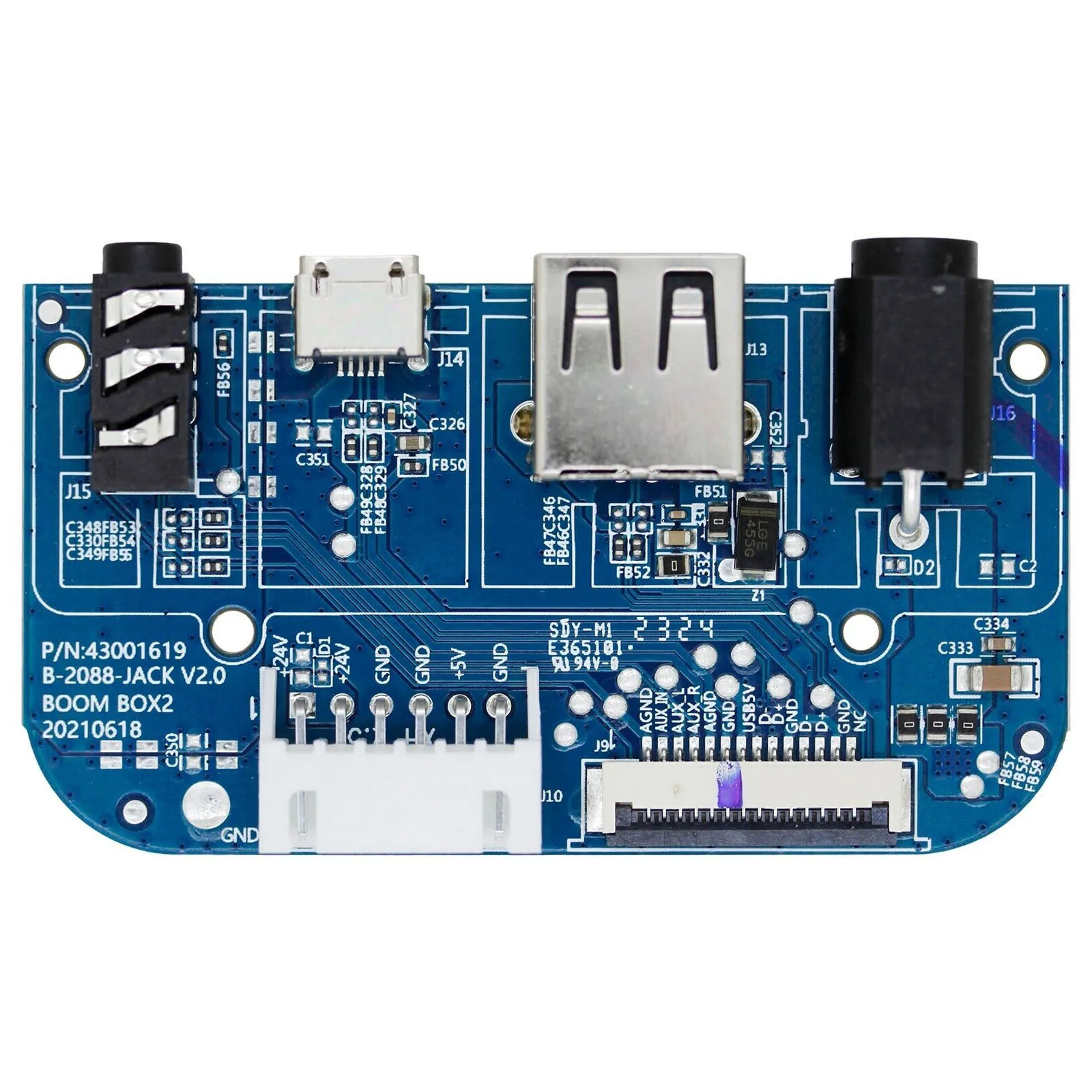 PCS USB Charging Port Board For JBL Boombox 2 Version ND Audio Jack Connector Bluetooth Speaker Replacement Repair Part
PCS USB Charging Port Board For JBL Boombox 2 Version ND Audio Jack Connector Bluetooth Speaker Replacement Repair Part