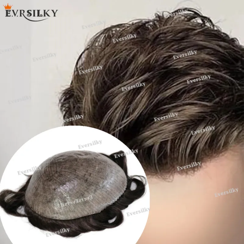 Capillary Prosthesis Natural Hairline 1B10 1B80 100 Human Hair wig Black Brown Thin Super Durable Full Skin PU Based Mens Toupee
Capillary Prosthesis Natural Hairline 1B10 1B80 100 Human Hair wig Black Brown Thin Super Durable Full Skin PU Based Mens Toupee