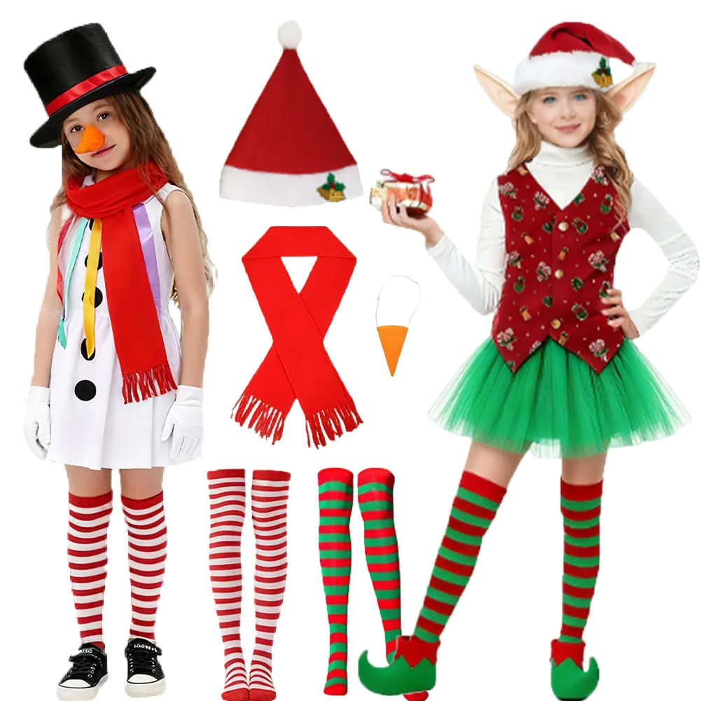 Рождественское платье для косплея снеговика для девочек, одежда, шляпа, шарф, носки, наряды, аксессуары для костюмов, костюмы, маскировка, карнавальное праздничное платье
Рождественское платье для косплея снеговика для девочек, одежда, шляпа, шарф, носки, наряды, аксессуары для костюмов, костюмы, маскировка, карнавальное праздничное платье