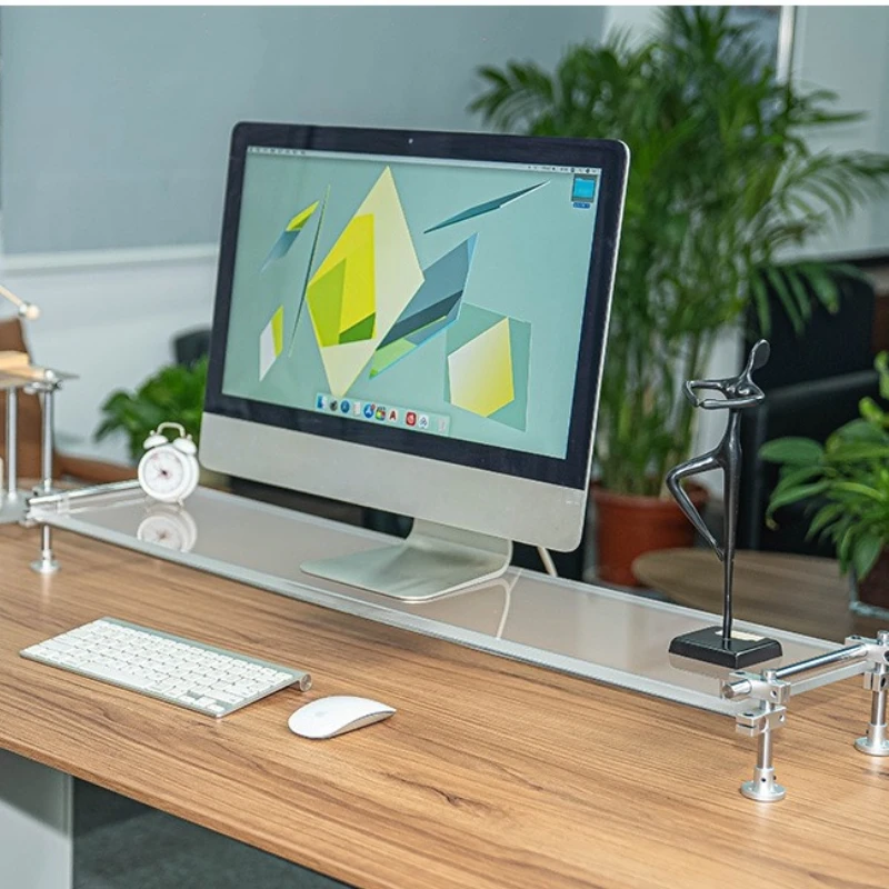 Clear Acrylic Monitor Stand Riser Multifunctional Desktop Organizer for Computer Screen Base Modern Home Office Storage Holders
Clear Acrylic Monitor Stand Riser Multifunctional Desktop Organizer for Computer Screen Base Modern Home Office Storage Holders