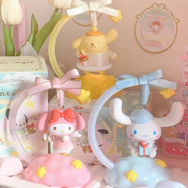 Sanrio слепая коробка звезда желает ангел серии Kuromi My Melody персонажи ночник милая загадочная коробка украшение для рабочего стола Рождественский подарок
Sanrio слепая коробка звезда желает ангел серии Kuromi My Melody персонажи ночник милая загадочная коробка украшение для рабочего стола Рождественский подарок