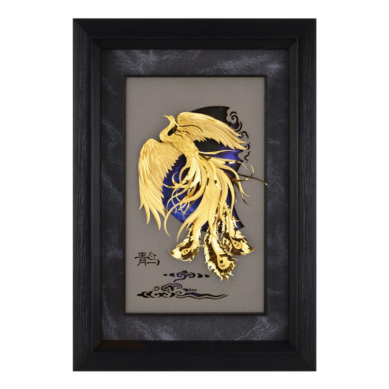 Gold Foil Three-dimensional Painting Ornaments for Friends Wedding Birthday Housewarming Gifts Home Decorations Figurines
Gold Foil Three-dimensional Painting Ornaments for Friends Wedding Birthday Housewarming Gifts Home Decorations Figurines