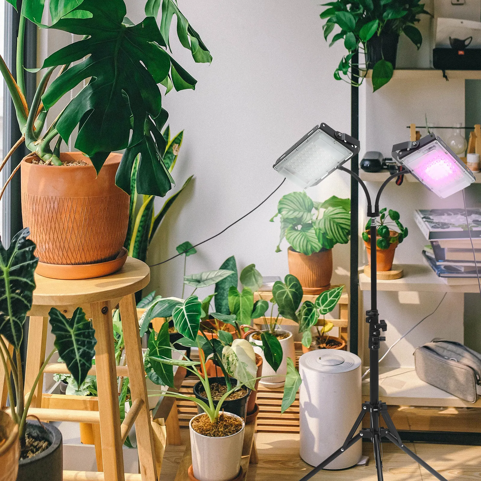 Indoor Plants Grow Light Bulb LED Greenhouse Lights Lamp for Panel Lamps with Stand
Indoor Plants Grow Light Bulb LED Greenhouse Lights Lamp for Panel Lamps with Stand