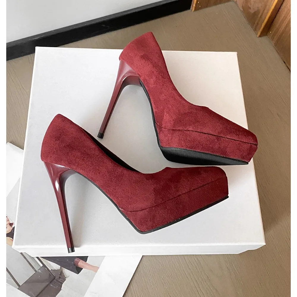 High Heels Classic Pumps Women's Stilettos Sexy Ponited Toes Fashion Office Party Red Wedding Female Comfort Women Party Shoes
High Heels Classic Pumps Women's Stilettos Sexy Ponited Toes Fashion Office Party Red Wedding Female Comfort Women Party Shoes