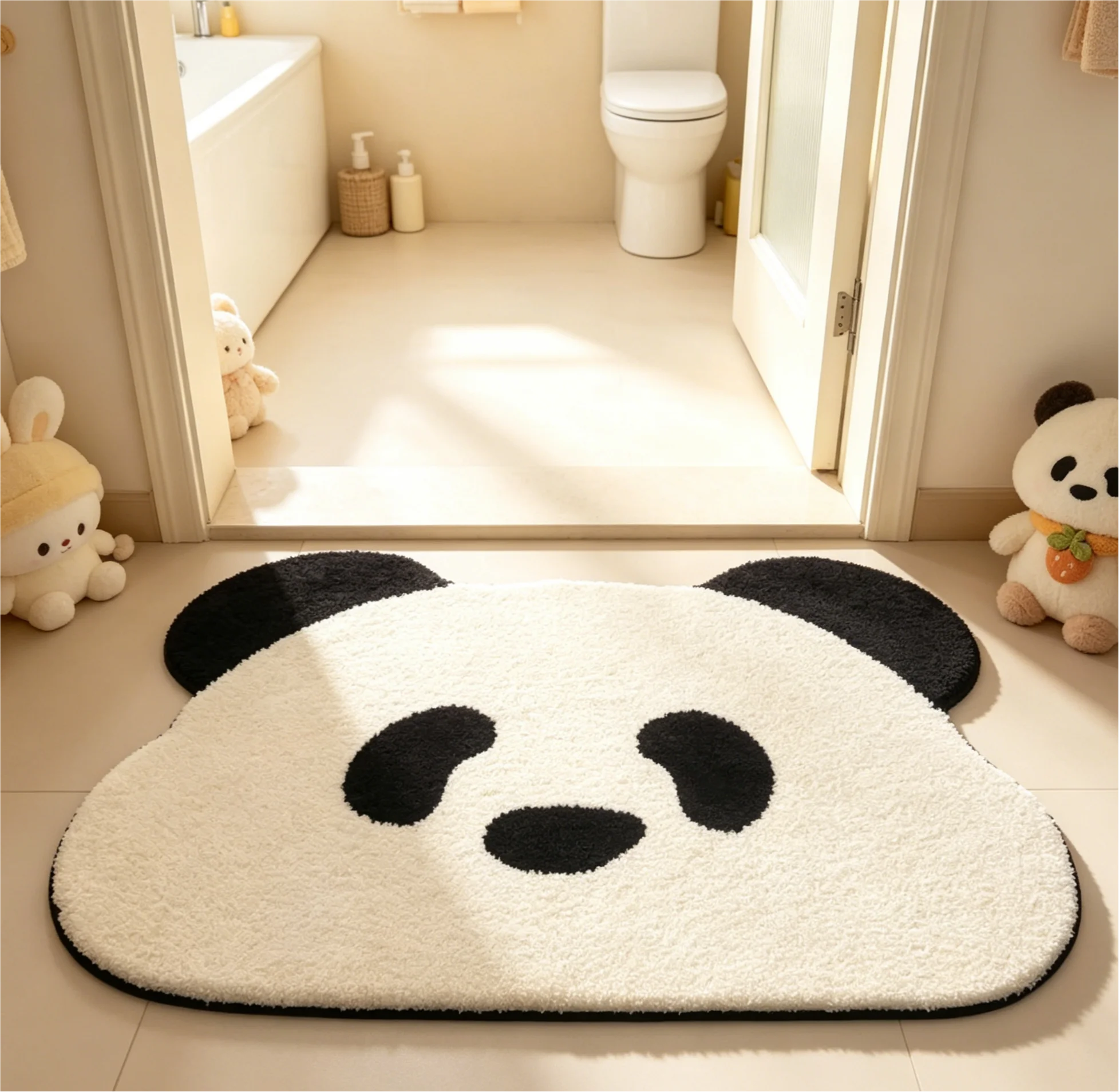 Birthday Gift Cute Panda Rug Soft Fluffy Anti-Slip Washable Bathroom Mat Bedroom Living Room Kids Room Decor USA PANDA FLOOR MAT
Birthday Gift Cute Panda Rug Soft Fluffy Anti-Slip Washable Bathroom Mat Bedroom Living Room Kids Room Decor USA PANDA FLOOR MAT