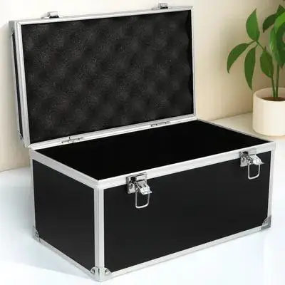 Portable Aluminum Tool Storage Case Multifunction Hard Box Shockproof Container with Foam Padding
Portable Aluminum Tool Storage Case Multifunction Hard Box Shockproof Container with Foam Padding