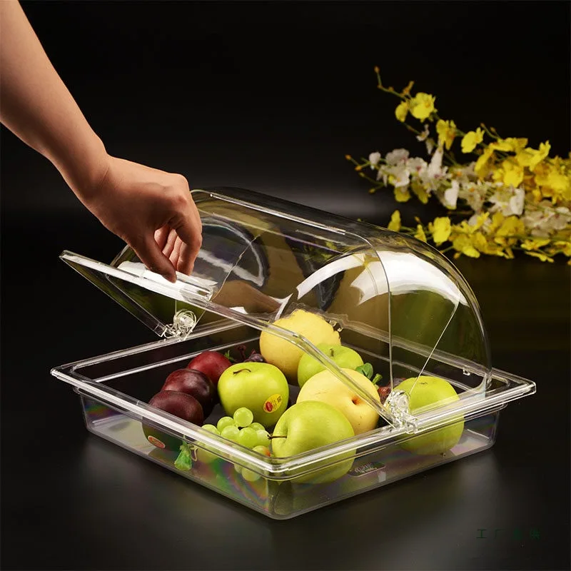 Cover: Transparent bread, cake, snack, fruit tray with lid, tasting box, preserved food, cold dishes, buffet display plate
Cover: Transparent bread, cake, snack, fruit tray with lid, tasting box, preserved food, cold dishes, buffet display plate
