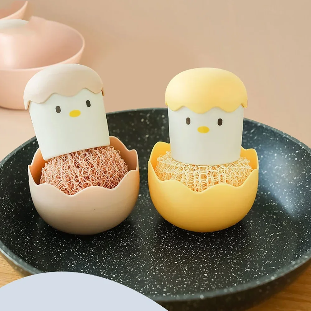 Detachable Nano Pot Washing Brush Eggshell Chicken Dish Cleaning Brush Stovetop Decontamination Brush Cleaning Ball with Handle
Detachable Nano Pot Washing Brush Eggshell Chicken Dish Cleaning Brush Stovetop Decontamination Brush Cleaning Ball with Handle