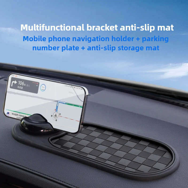 Car Dashboard Phone Holder Hidden Parking Number Plate Rotatable For Sunglasses Holder Gadget Storage Anti Slip Mats
Car Dashboard Phone Holder Hidden Parking Number Plate Rotatable For Sunglasses Holder Gadget Storage Anti Slip Mats
