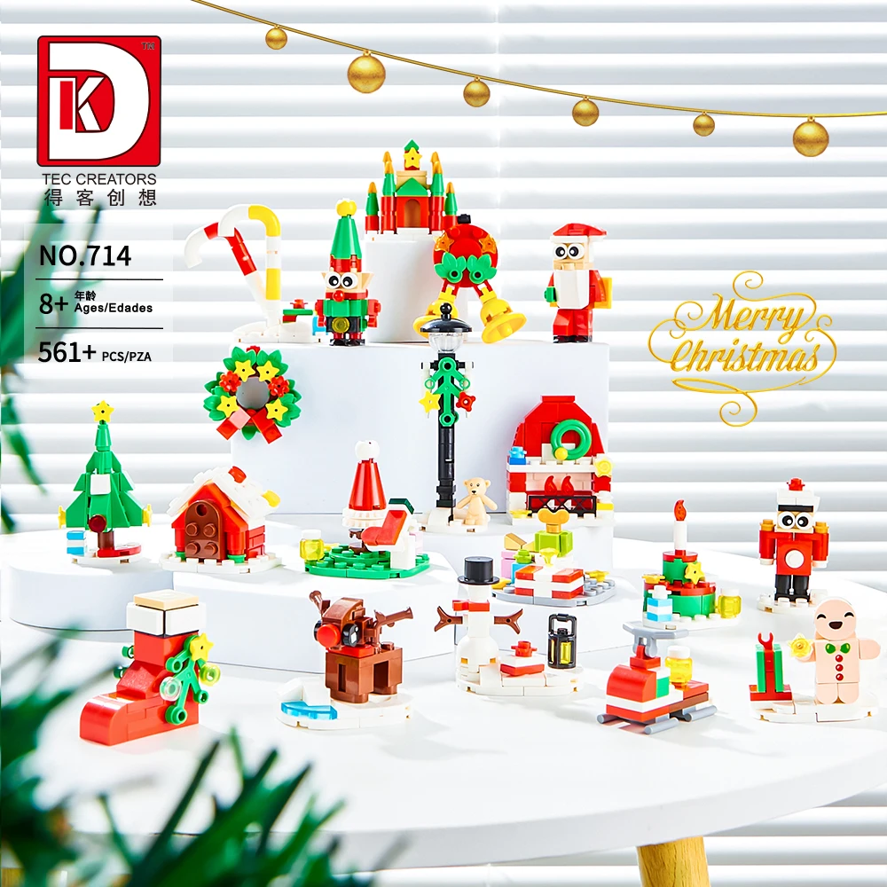 Deke DK714 Christmas Building Block Book Blind Box Hole Hole Music Particles DIY Assembly Keychain Toy
Deke DK714 Christmas Building Block Book Blind Box Hole Hole Music Particles DIY Assembly Keychain Toy