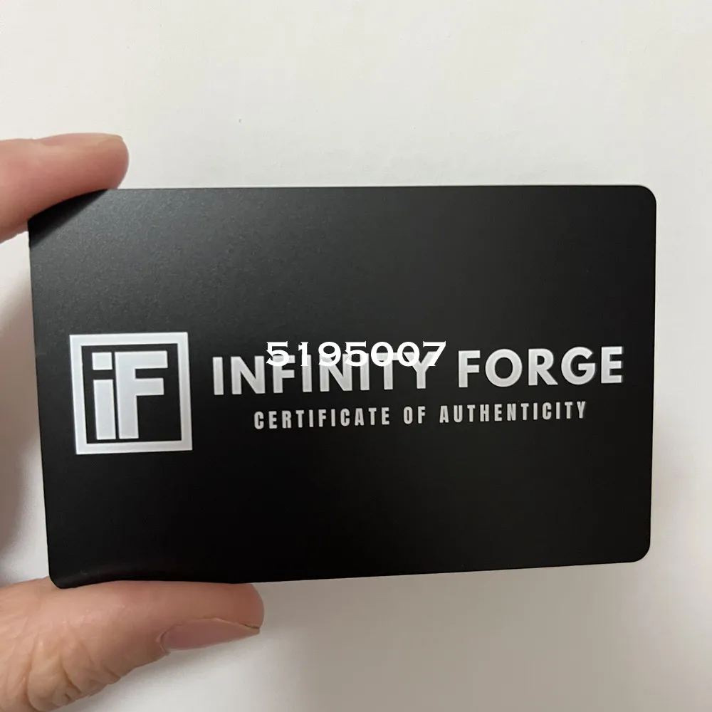 Customized Metal Cards Luxury Credit Card Size Business Card with Laser Engraving Logo Etched
Customized Metal Cards Luxury Credit Card Size Business Card with Laser Engraving Logo Etched