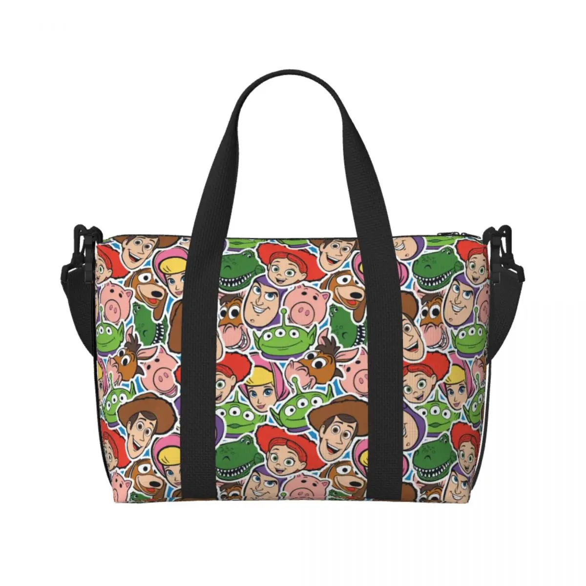 Custom Toy Story Toy Group Grocery Shopping Tote Bags Women Big Capacity Beach Gym Travel Bags
Custom Toy Story Toy Group Grocery Shopping Tote Bags Women Big Capacity Beach Gym Travel Bags