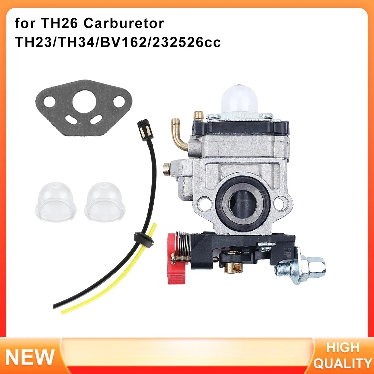 Carburetor Set for Oleo-Mac BV162 23/25/26cc | Replaces for Kawasaki TH23 TH26 TH34
Carburetor Set for Oleo-Mac BV162 23/25/26cc | Replaces for Kawasaki TH23 TH26 TH34