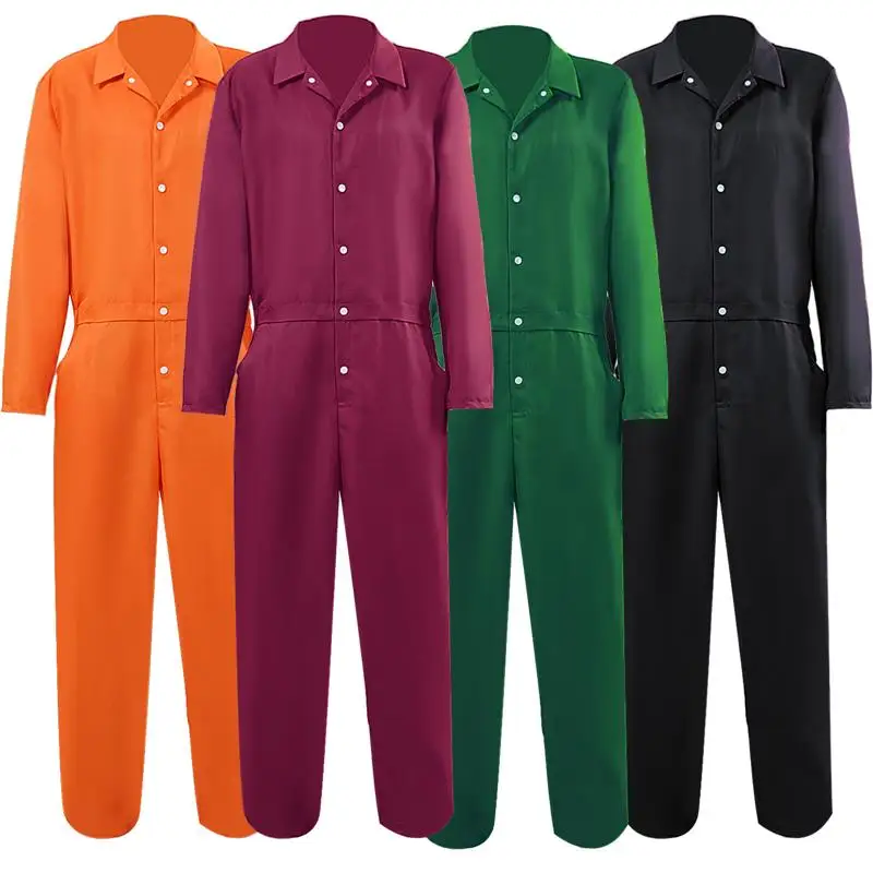 Adult Unisex Halloween Prisoner Costume Suit Movie Role Play Outfit One-Piece Jumpsuit Performance Costume No Brand
Adult Unisex Halloween Prisoner Costume Suit Movie Role Play Outfit One-Piece Jumpsuit Performance Costume No Brand