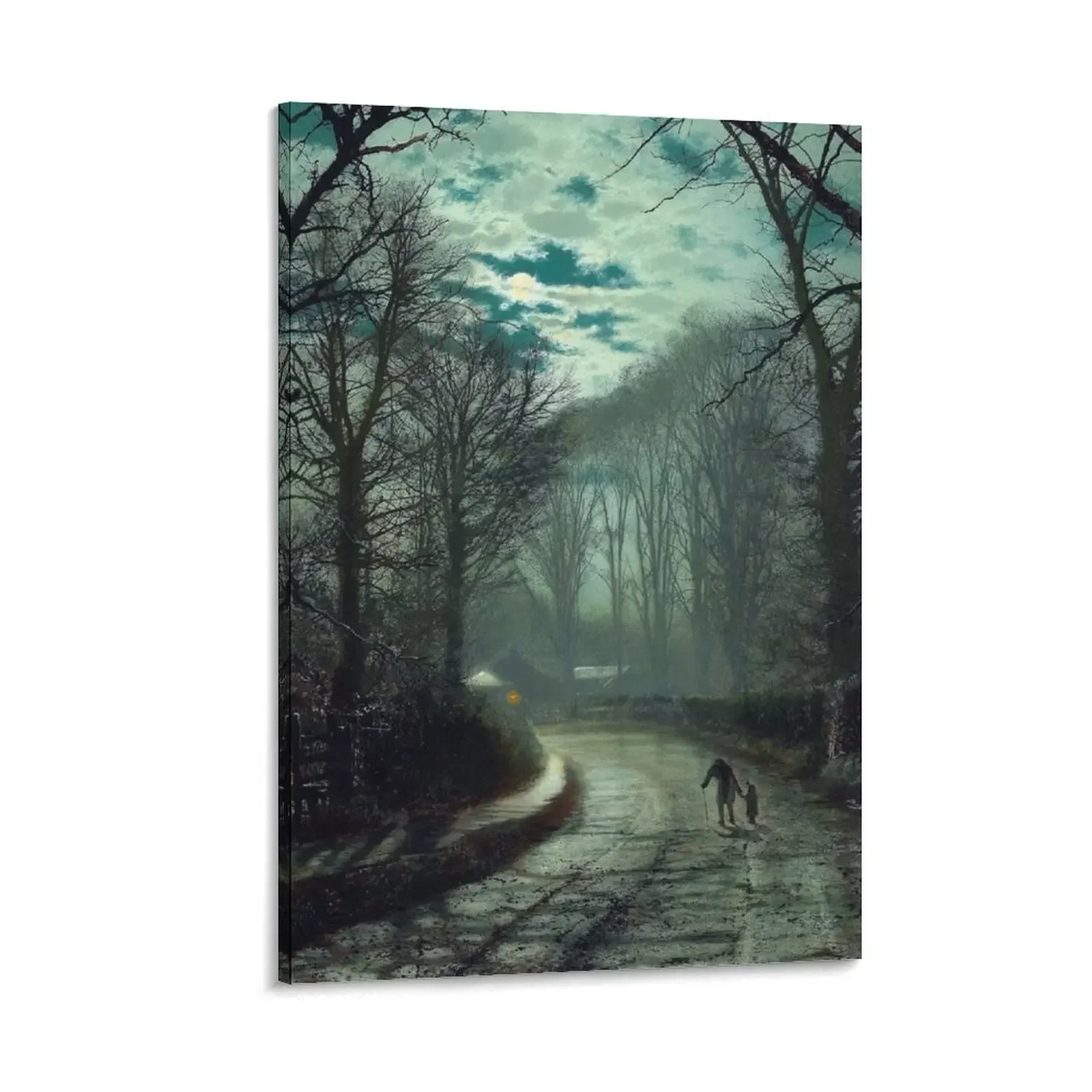 John Atkinson Grimshaw - Nearing Home Canvas Painting wall frame for living room art mural posters anime Decoration wall
John Atkinson Grimshaw - Nearing Home Canvas Painting wall frame for living room art mural posters anime Decoration wall