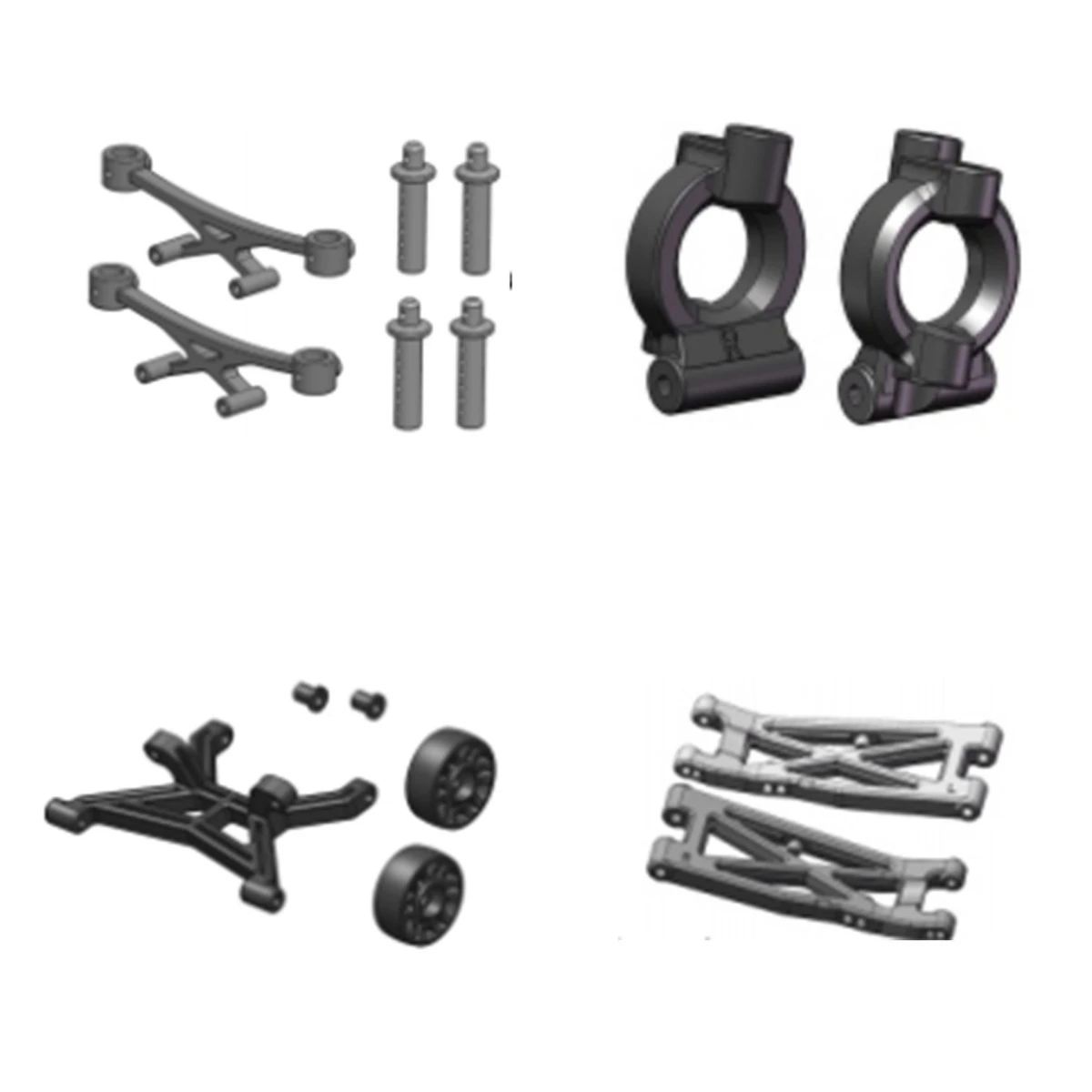 HSP Spare Parts 51206 51209 51107 51108 For 1/10TH 4WD 4CH/2.4GHz BRUSHLESS MONSTER 94511/94511PRO 94512/94512PRO
HSP Spare Parts 51206 51209 51107 51108 For 1/10TH 4WD 4CH/2.4GHz BRUSHLESS MONSTER 94511/94511PRO 94512/94512PRO