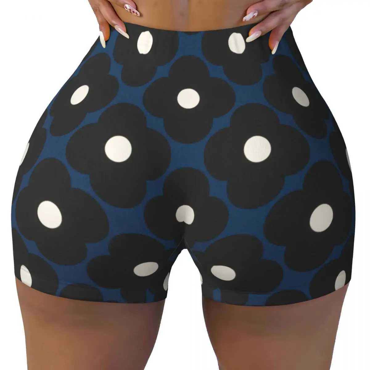 Custom Orla Kiely Prints Spot Flower Dark Marine Gym Volleyball Biker Shorts Women's Workout Yoga Shorts
Custom Orla Kiely Prints Spot Flower Dark Marine Gym Volleyball Biker Shorts Women's Workout Yoga Shorts