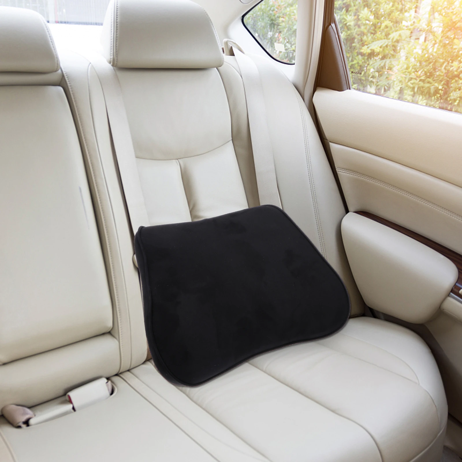 Lumbar Cushion Waist Support Pillow Lower Back Car Seat Chair Pad Memory Foam Relief
Lumbar Cushion Waist Support Pillow Lower Back Car Seat Chair Pad Memory Foam Relief